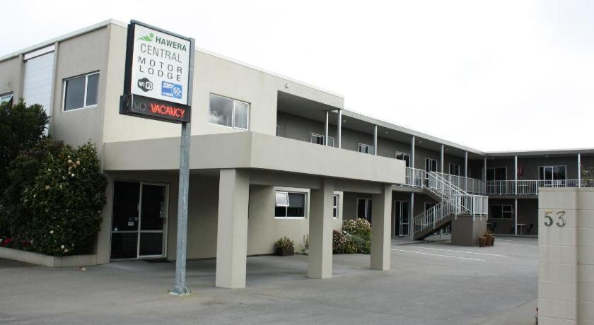 Hawera Central Motor Hospedaje Exterior foto